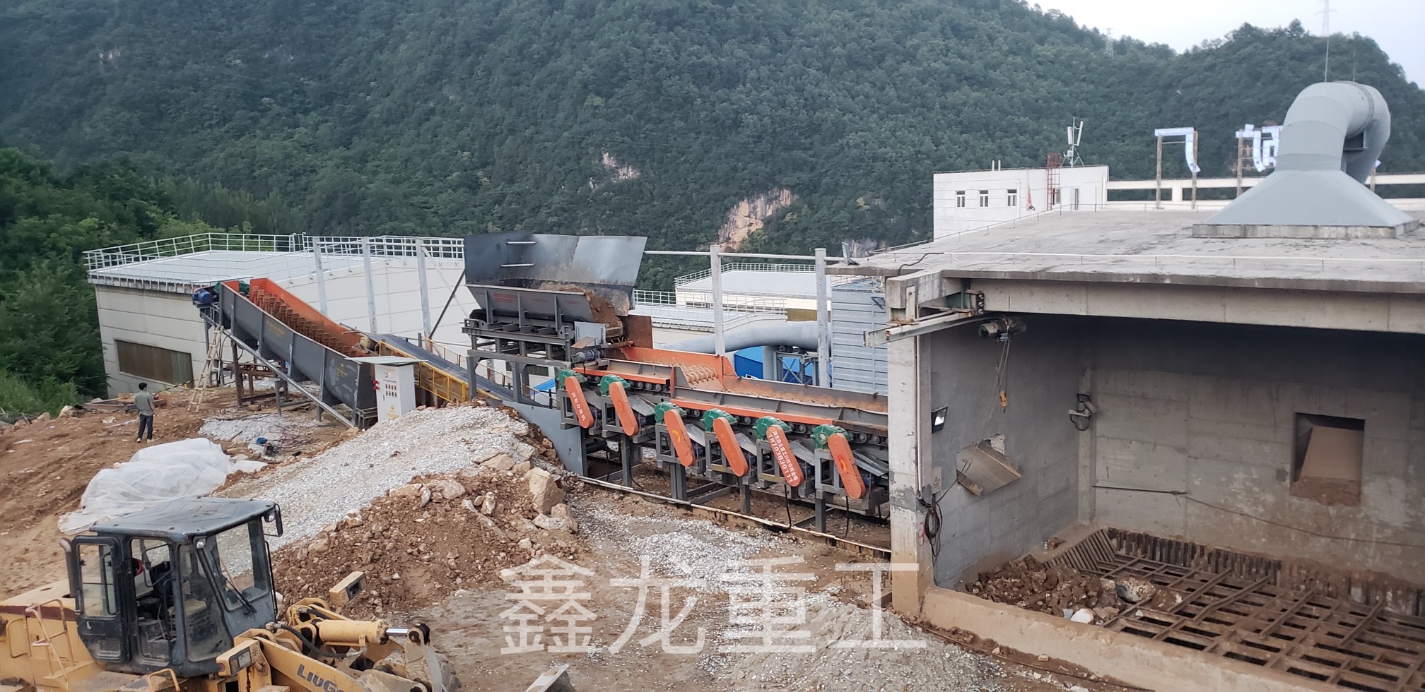 鎢礦泥石分離、洗礦生產(chǎn)線(xiàn)